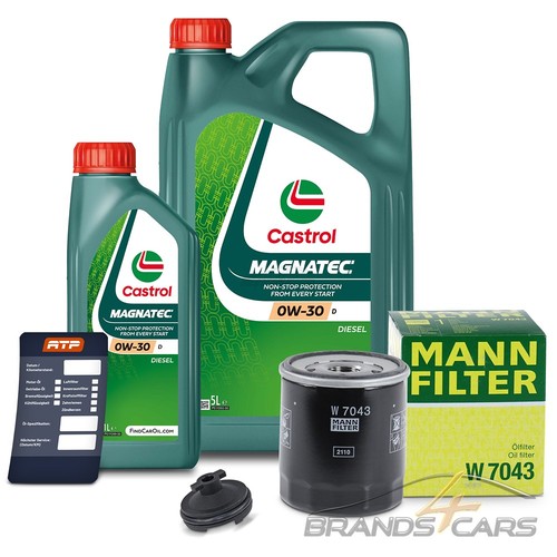 Mann ölfilter 0w 30 für - Ölfilter, 0w-30