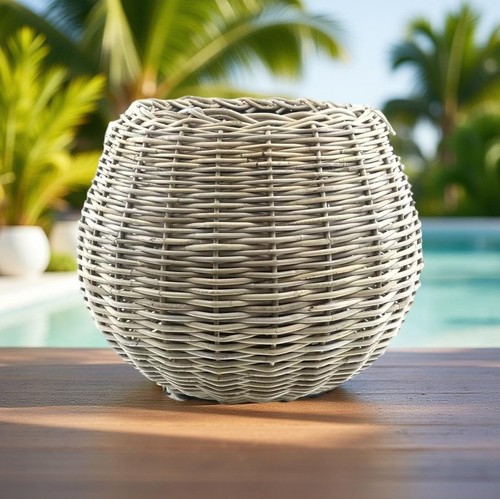Van der leeden drypot rattan - van,