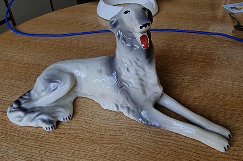 Nonna keramikfigur windhund - nonna,