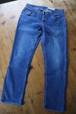 blaue skinny fit Jeans von