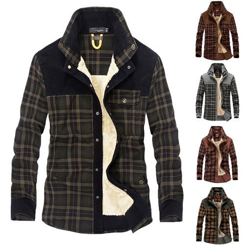 Vintage herren winter fleece - vintage,
