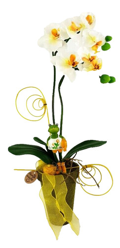 Gesteck orchidee kunstblume - gesteck,