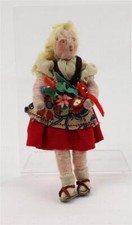 seltene antike Stoffpuppe