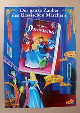 DORNRÖSCHEN Walt Disney VIDEO-POSTER A1 84x60cm BEIDSEITIG bothsided PROMOPLAKAT