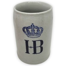 HB Hofbräuhaus München Bierkrug Henkel Humpen Sammler Steingut 0,25L 11 cm Hoch