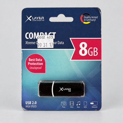 Xlyne compact usb - compact, 8
