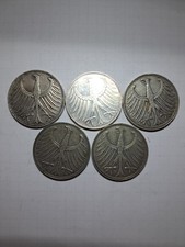 5 DM Deutsche Mark BRD Silber