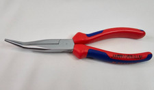 Knipex 38 25 200 Elektronik- und Feinmechanik Flachrundzange 40° gebogen – 200 m