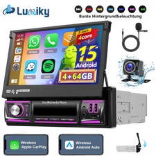 4+64G 1 DIN 7 Zoll Flip Out