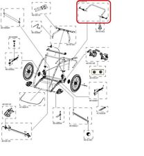 Thule Befestigungsrohr Gepäcktasche für Chariot CX 2 Cougar 2