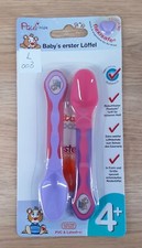 Vital Baby - L 003 - Baby´s erster Löffel - pink/lila - 2er Set - ca. 13 cm
