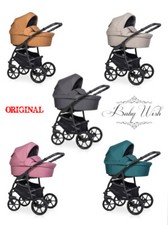 RIKO BASIC 2023 BABYKINDERWAGEN 2in1 3in1 KINDERWAGEN + KINDERWAGEN + AUTOSITZ + ISOFIX