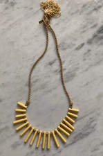 Vintage Ugo Correani Italy (Designer für Versace) 90er Halskette mit Quaste