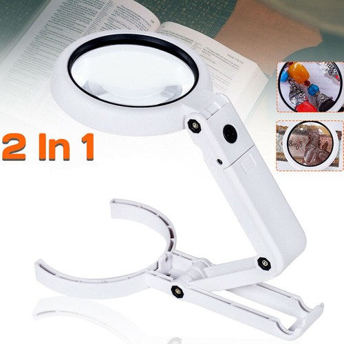 Led tischlupe mit ständer - tischlupe,