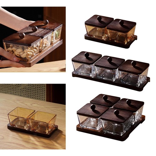 Trockenfrüchte-Snack-Serviert