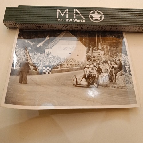 Original foto motorrad rennen - original,