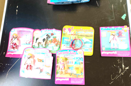 Sammlung playmobil rosa - x,