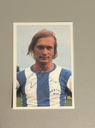 Autogramm hans weiner hertha - autogramm,