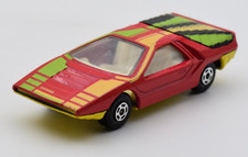 Matchbox Superfast MB75 Alfa Carabo rot. gelbe Bodenplatte.  Lesney England