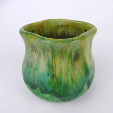 Ernst Leinweber, Keramik Vase, 1913-22 Leiter Mutz Wwe, Altona, Hamburg, um 1923