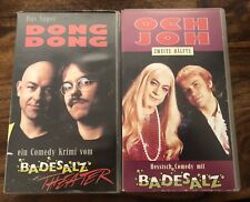 2x Badesalz VHS Kassetten OCH