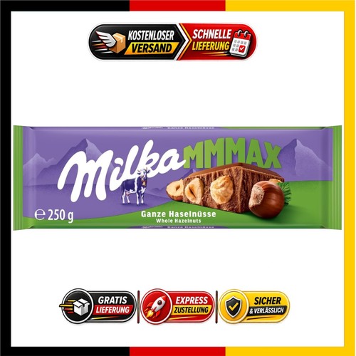 Milka mmmax ganze - mmmax, haselnüsse
