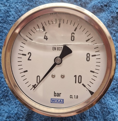 Druckmanometer/WIKA/10Bar/1/2