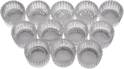 Teelichthalter glas set - teelichthalter,