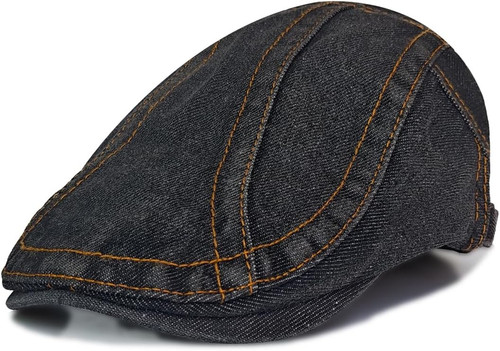 Denim schiebermütze herren - herren,