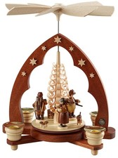 Weihnachtspyramide Waldleute