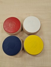 4 Kloats mit Bleikern Bosselscheibe Kloatscheibe