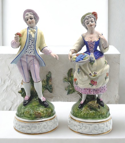 Porzellan rokoko figuren - porzellan,