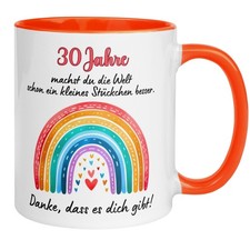 Tasse 30. Geburtstag | Herz &