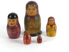 uralte russische Matrioschka