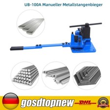 UB-100A Universal Biegemaschine Biegegerät Manuell Metallbiegegerät Winkelbieger