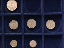 Frankreich * 6 Kleinmünzen 1931...1941 * Messing * Lot #1
