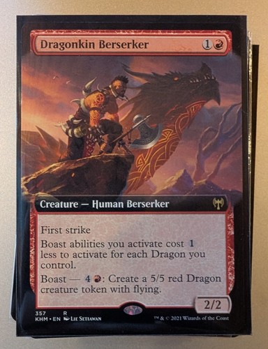 Mtg dragonkin berserker nm - |,
