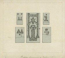 Im Stil von Thomas Fisher Aquarell Gemälde - Rochester Cathedral Kent