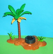 PLAYMOBIL ⭐ Zubehör ⭐ Palme mit Brunnen Wüste Pflanzen Sammlung Konvolut K/12 ⭐