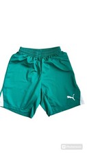 Puma Shorts 164 Kinder Grün Sport Fußball Handball Volleyball