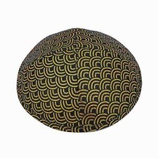 Eine edle Kippa, mit goldenem