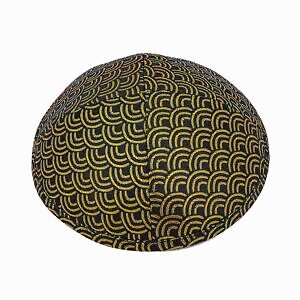 Eine edle kippa mit goldenem - eine, kippa,