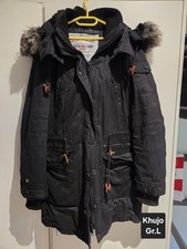 Khujo Winterparka Gr.L Schwarz