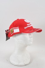 Q38Y01- Michael Schuhmacher Ferrari Cap handsigniert datiert 2006