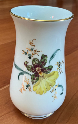 Meissen porzellan vase - vase, gelbe