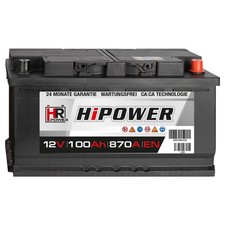 PKW Batterie Autobatterie 12V