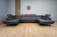 Echtleder Ecksofa "Varsovia