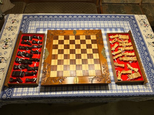 Schachspiel aus holz china - schachspiel,