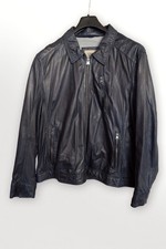 Camel Active Herren Lederjacke Gr.66 Blau Neu NP.419€