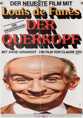 Kino plakat der querkopf - kino-plakat, querkopf/la